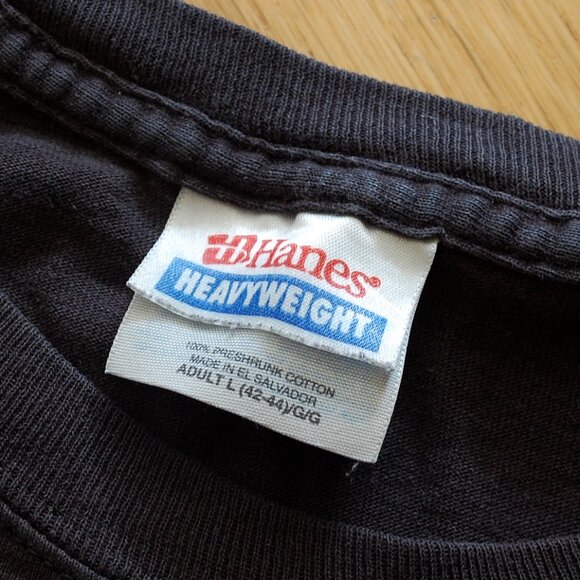 Slayer 2006 Summer Tour T Shirt Mens L Flaming Crown of Thorns Eagles y2k - Picture 6 of 9